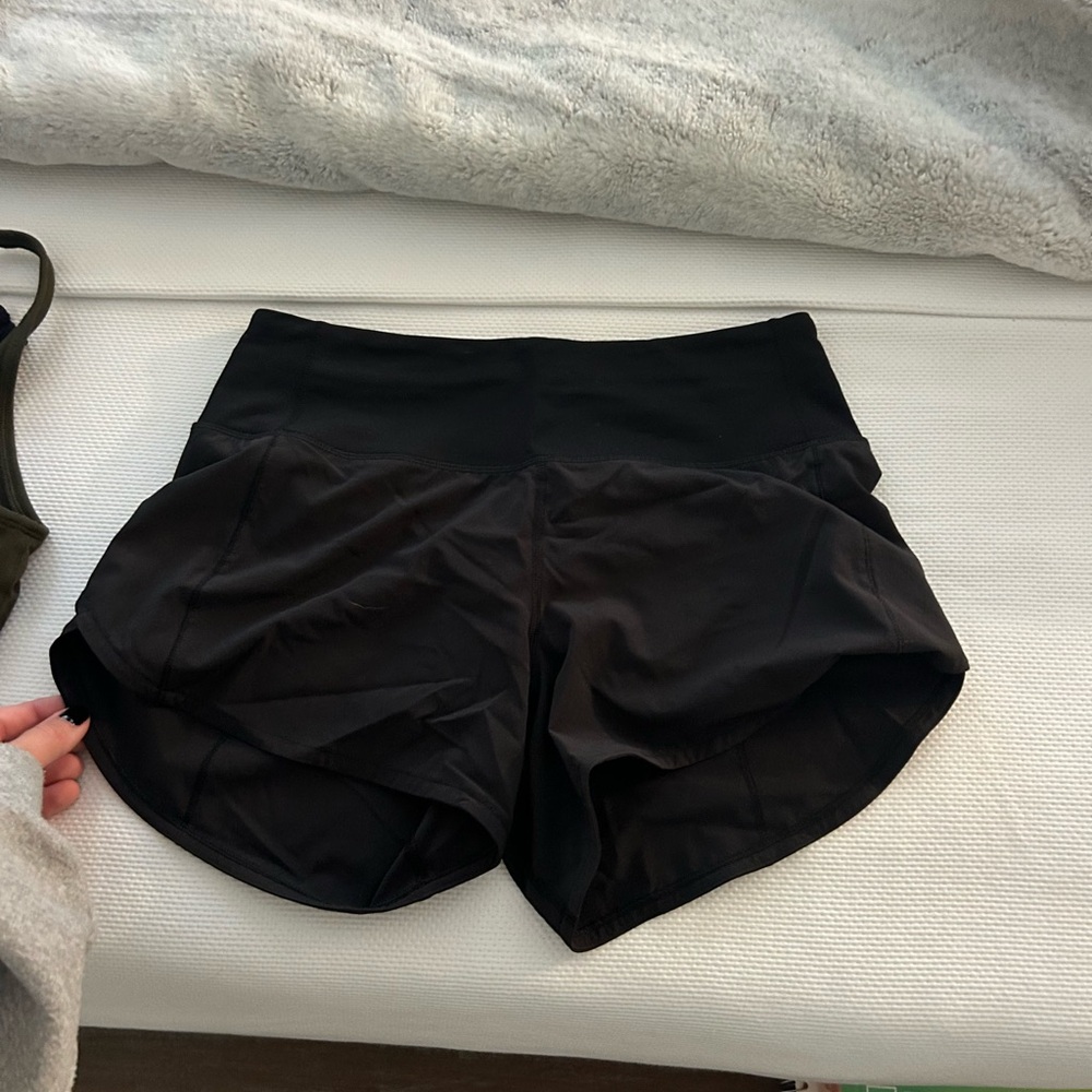 lululemon athletica Black Women's Athletic Speed Up Short